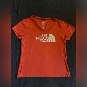The north face salmon T-shirt